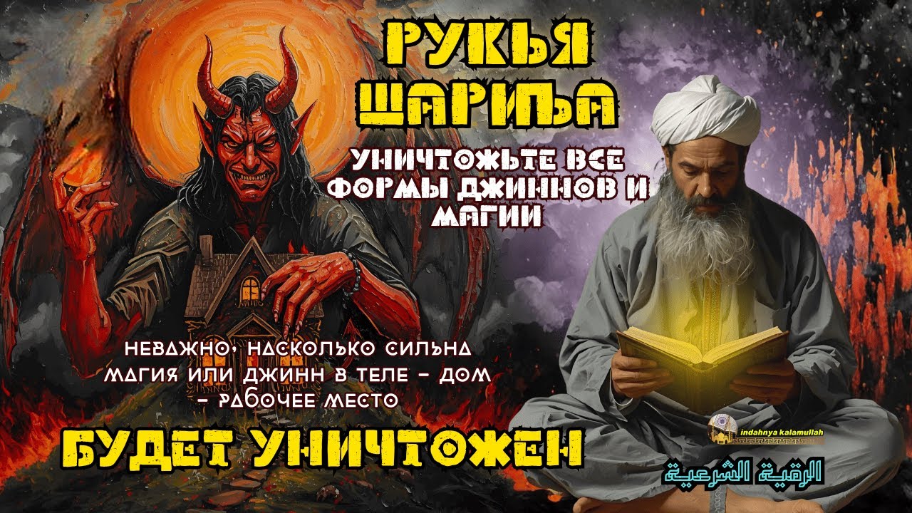 Сильная Шариатская Рукийя: изгнание джиннов и уничтожение колдовства - 🕌Ar--250
