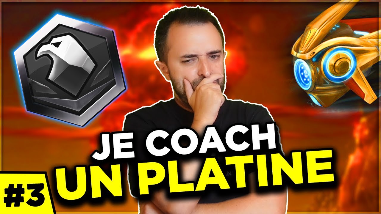 Je coach un PLATINE sur StarCraft 2  (Objectif Diamant 💎)