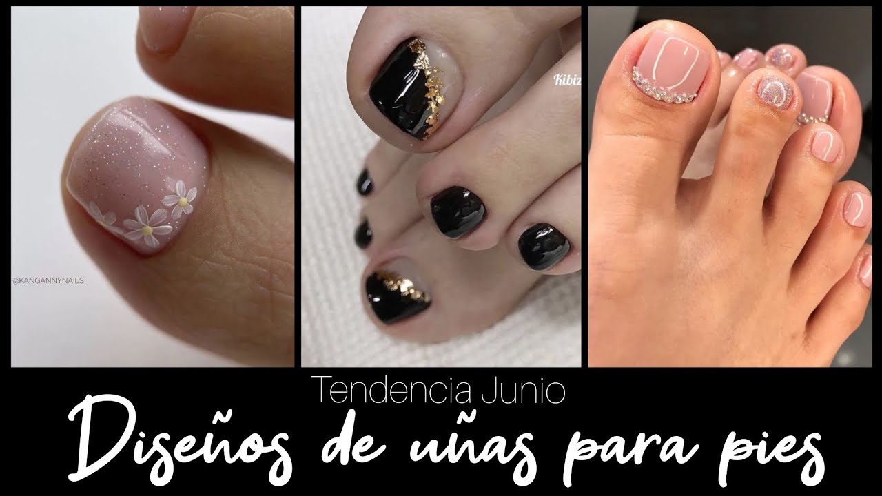 DISEÑOS DE UÑAS PARA JUNIO #nails #acrylicnails #tendency #uñasdecoradas #diseñosdeuñasparapies