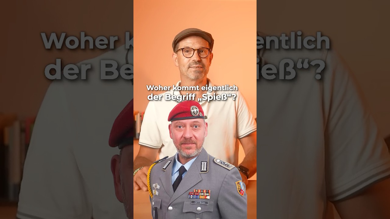 Woher kommt der Begriff Spie&szlig;?