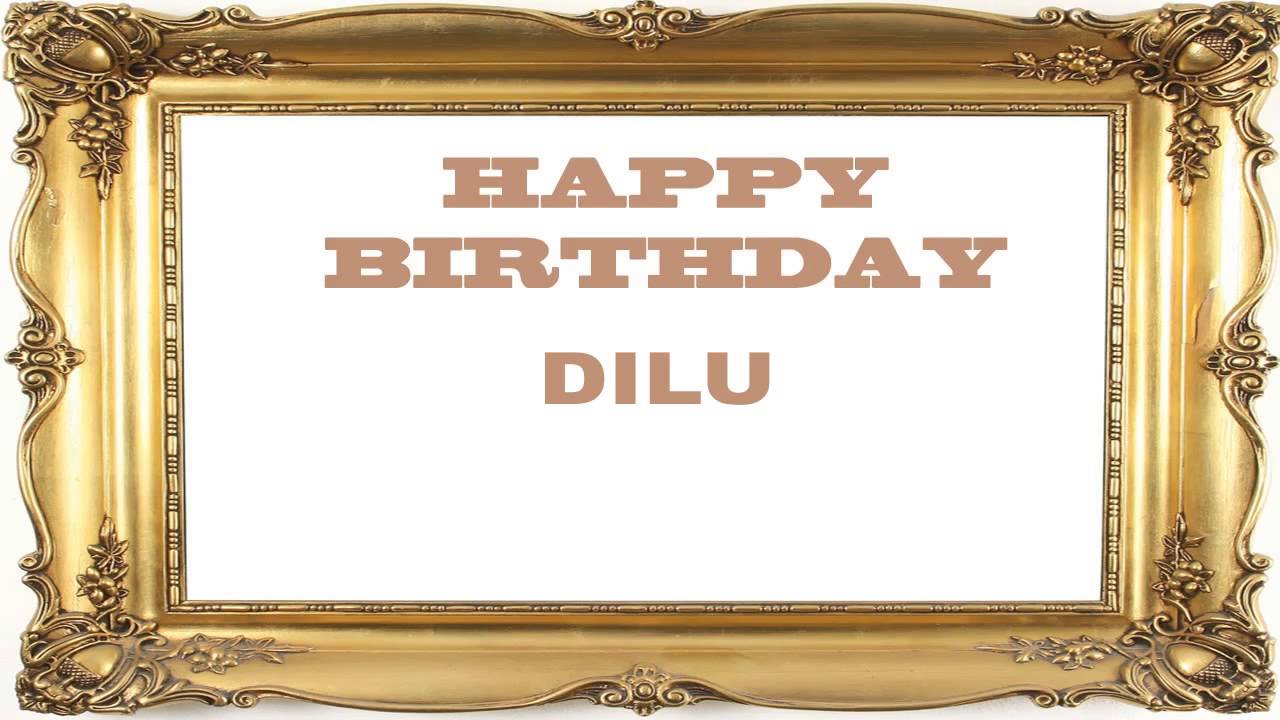 Dilu   Birthday Postcards & Postales