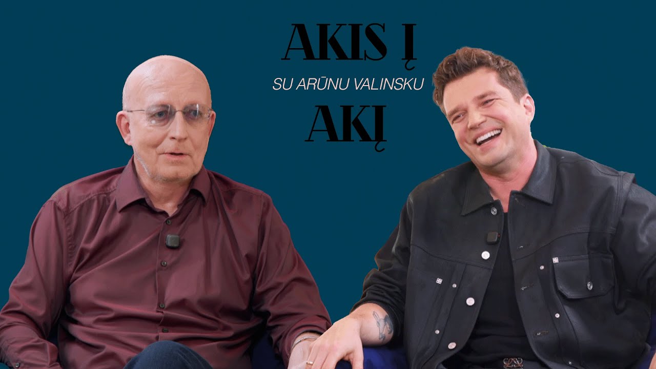 AKIS Į AKĮ su Arūnu Valinsku. Svečiuose – Jonas Nainys-Jovani
