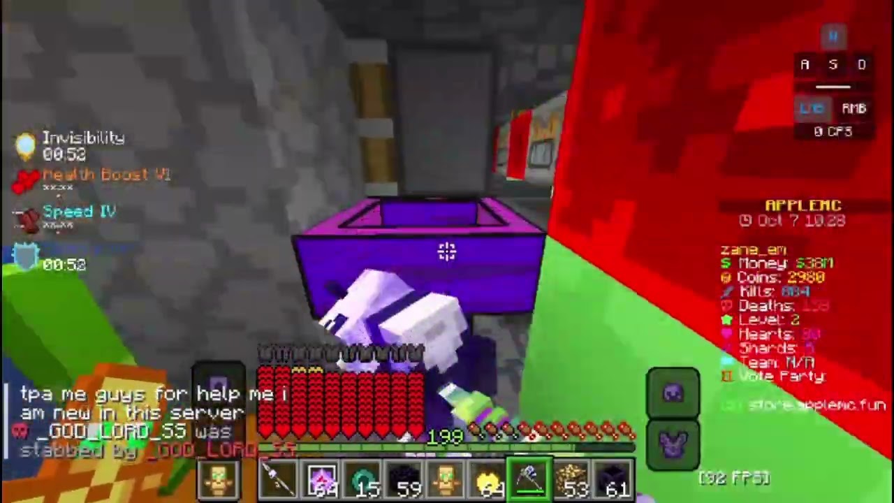 I raided one of the richest solo bases in applemc