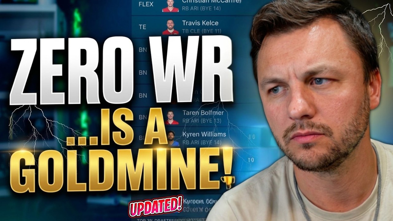 DOMINATE YOUR BEST BALL DRAFTS IN 2026: 0 WR Strategy! DEEP DIVE
