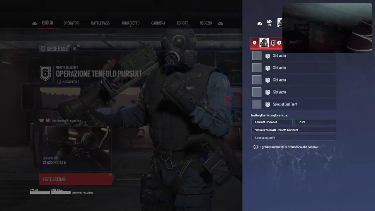 Rainbow Six Notturno!! ITA!!! ROAD TO GOLD!! Abbonamenti ATTIVI!!