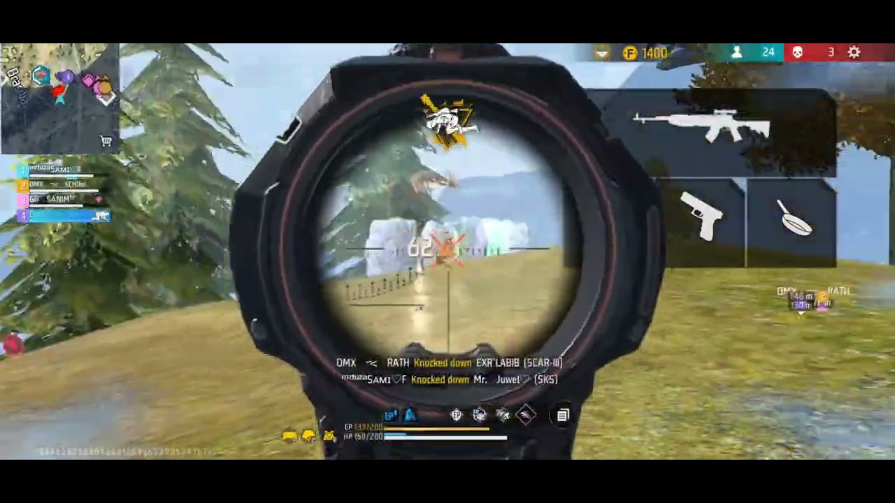 #bdtop1 #rhk #ff #tou#highlights #1v4 #nobru #fluxo