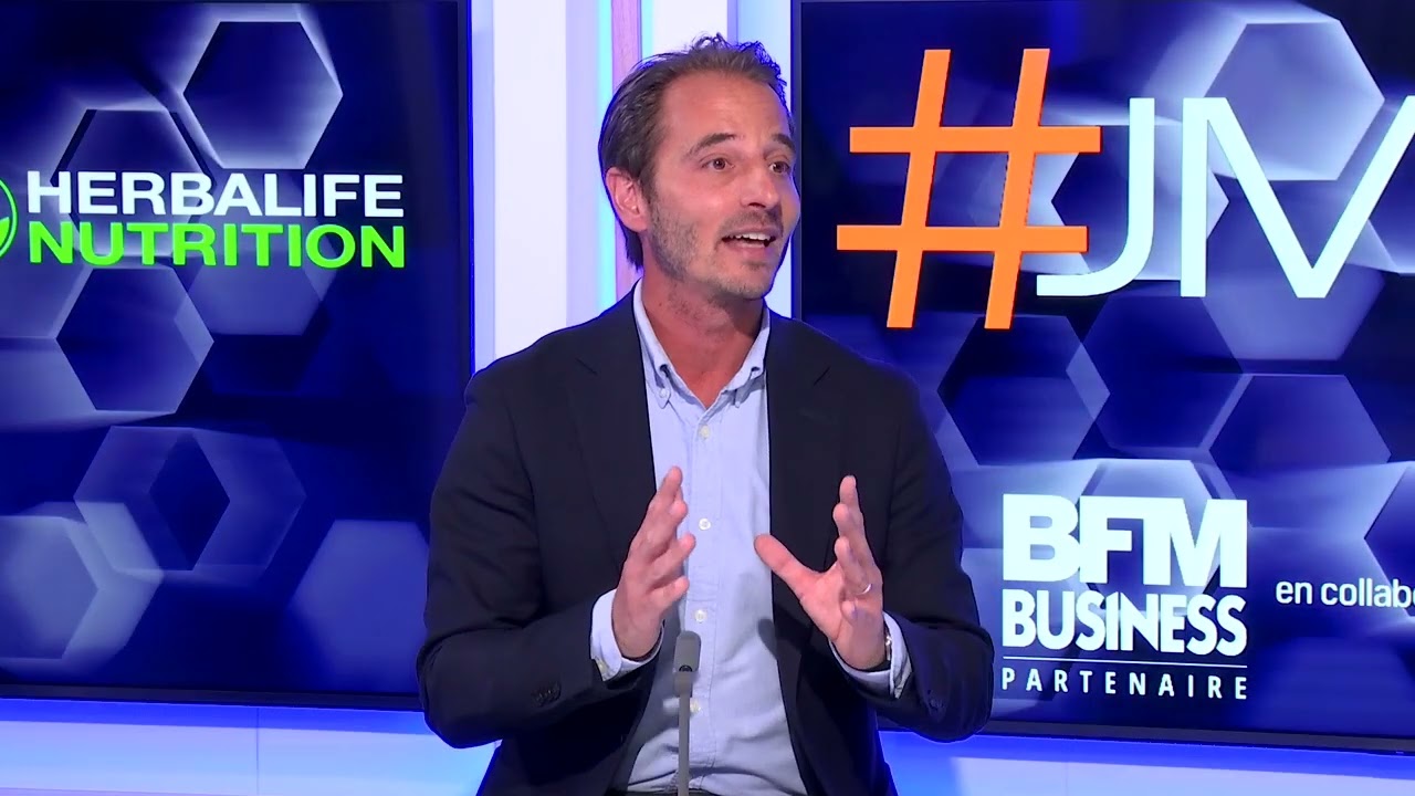 Interview de Benoit Haecker, DG Herbalife Nutrition France par Nicolas Doze pour BFMTV
