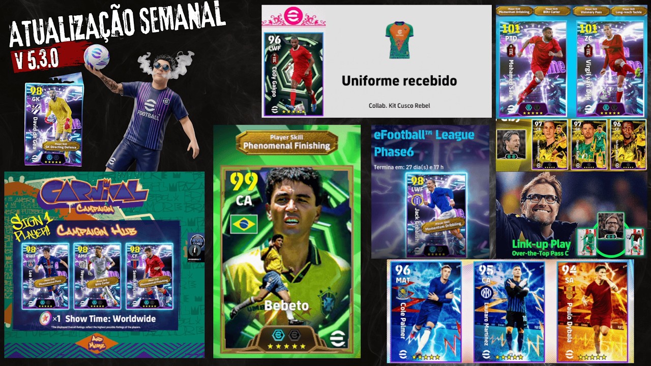 NEYMAR BLITZ CURL GRATIS 🎁 - ATUALIZA&Ccedil;&Atilde;O SEMANAL V5.3.0 TODAS NOVIDADES 🔥