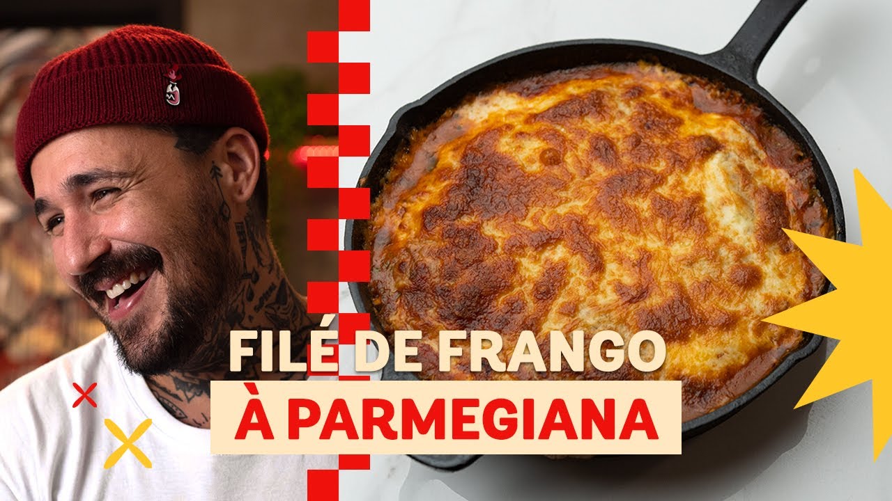Esse Frango à Parmegiana é bom demais! | Léo Abreu