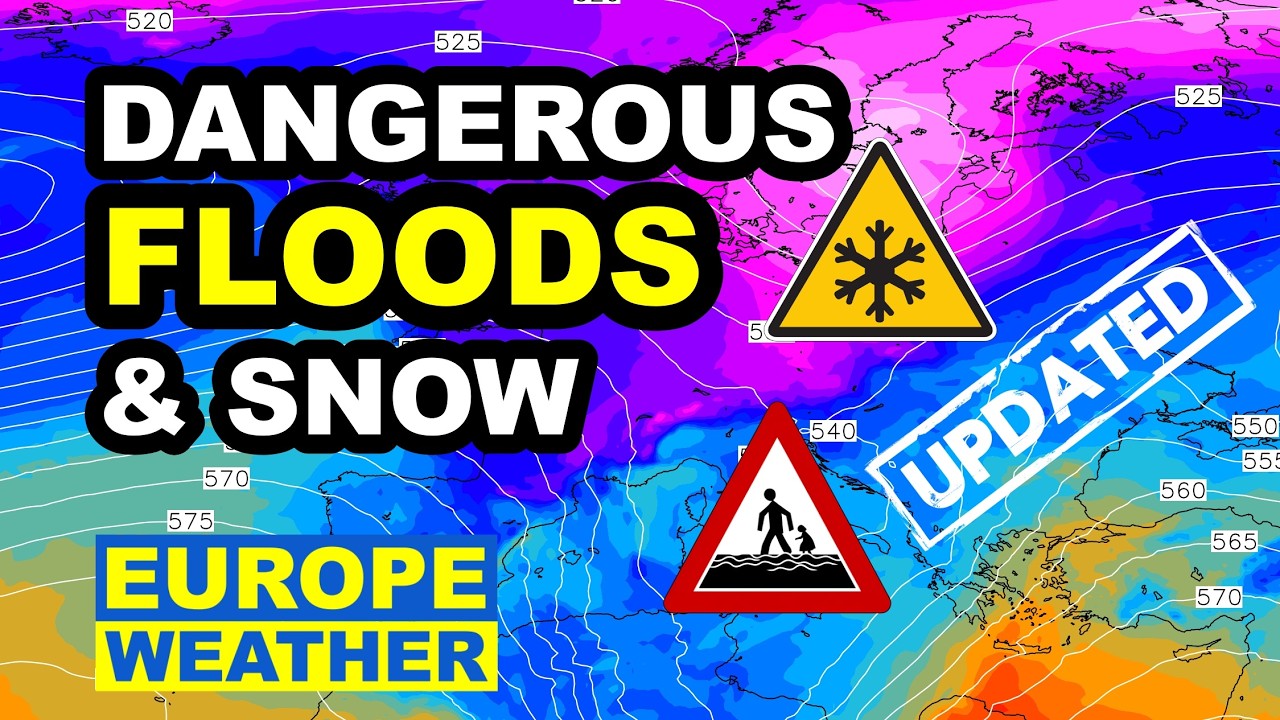 [9/2/2026-24/2/2026] Wild Weather for parts of Europe | GFS rain, snow & Temperature (850hPa) maps