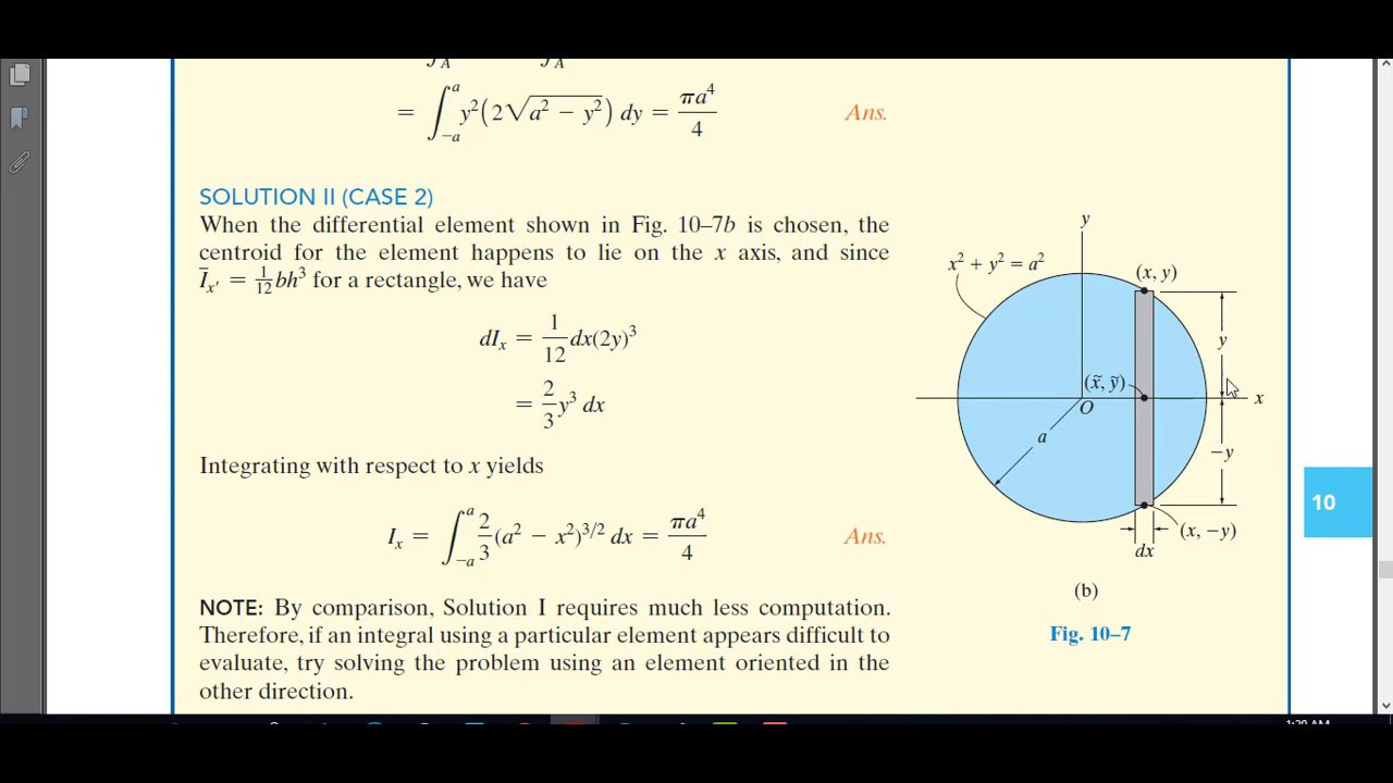 Examples 2&3 - Moment of Inertia