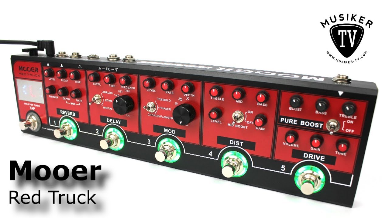 Mooer Red Truck - Review