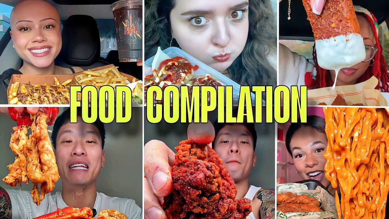 EXTREME ASMR Food Compilation 🤤 Crunchy, Spicy & Satisfying Mukbang