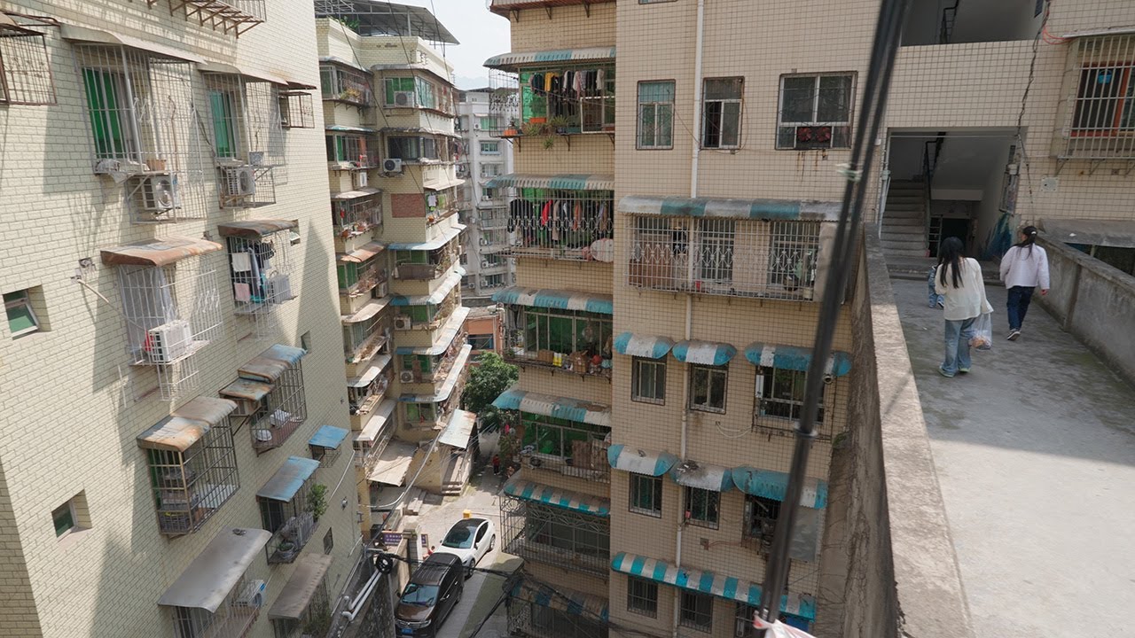 Walking in the magical 3D mountain town with different heights. Fengjie(奉节), Chongqing・4K