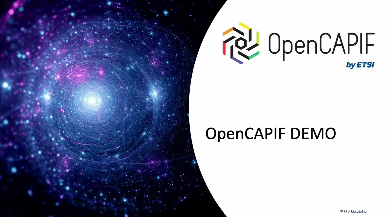 OpenCAPIF Demo - OCF#1 Kick-off