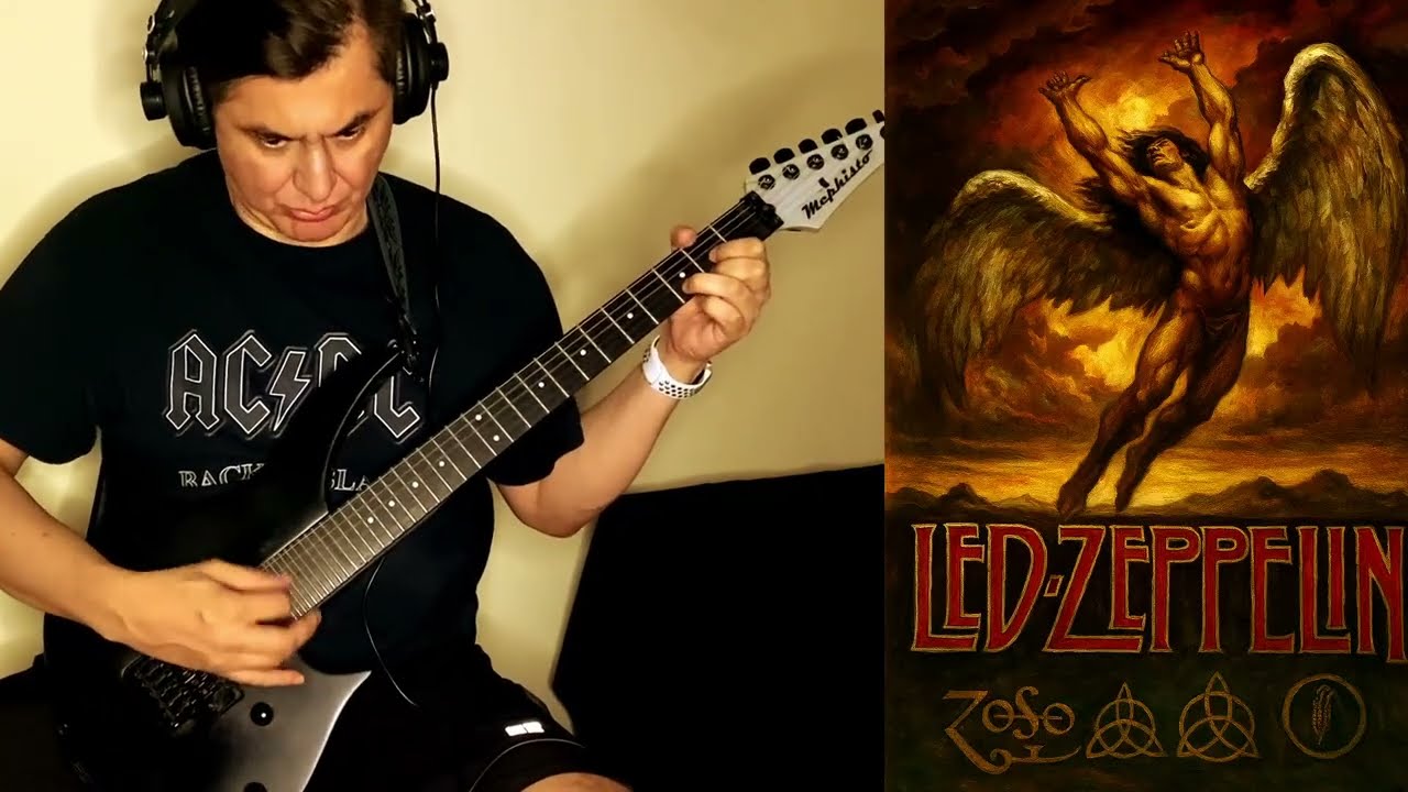 Over the Hills and Far Away – Electric Guitar Cover | Esteban Peretz