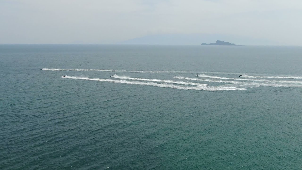 ダグリ岬海水浴場&ジェットスキー空撮（鹿児島県志布志市夏井）2022/6/4