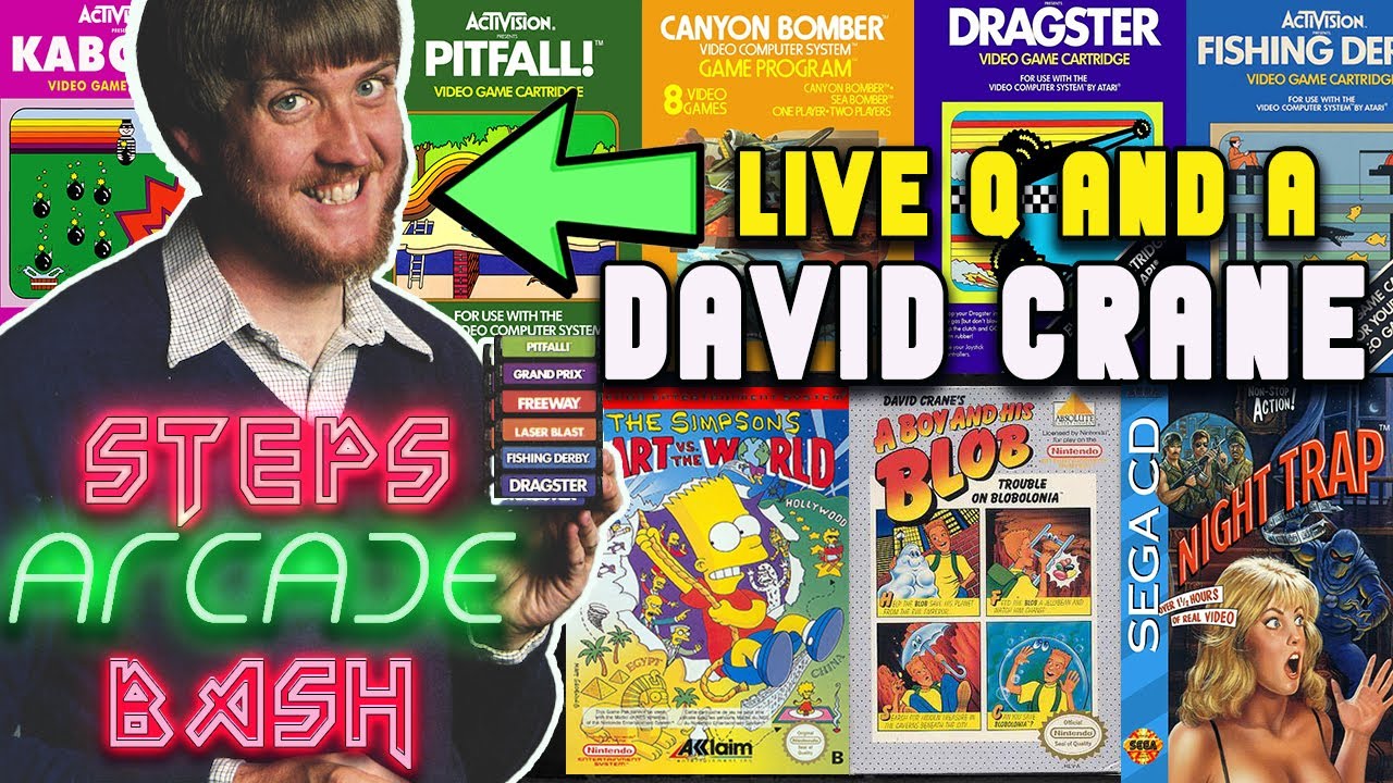 Steps Arcade Bash: Live Q&A with Gaming Legend David Crane