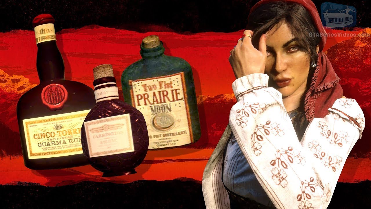 Red Dead Online - All Antique Alcohol Bottles Locations [Madam Nazar Collection]