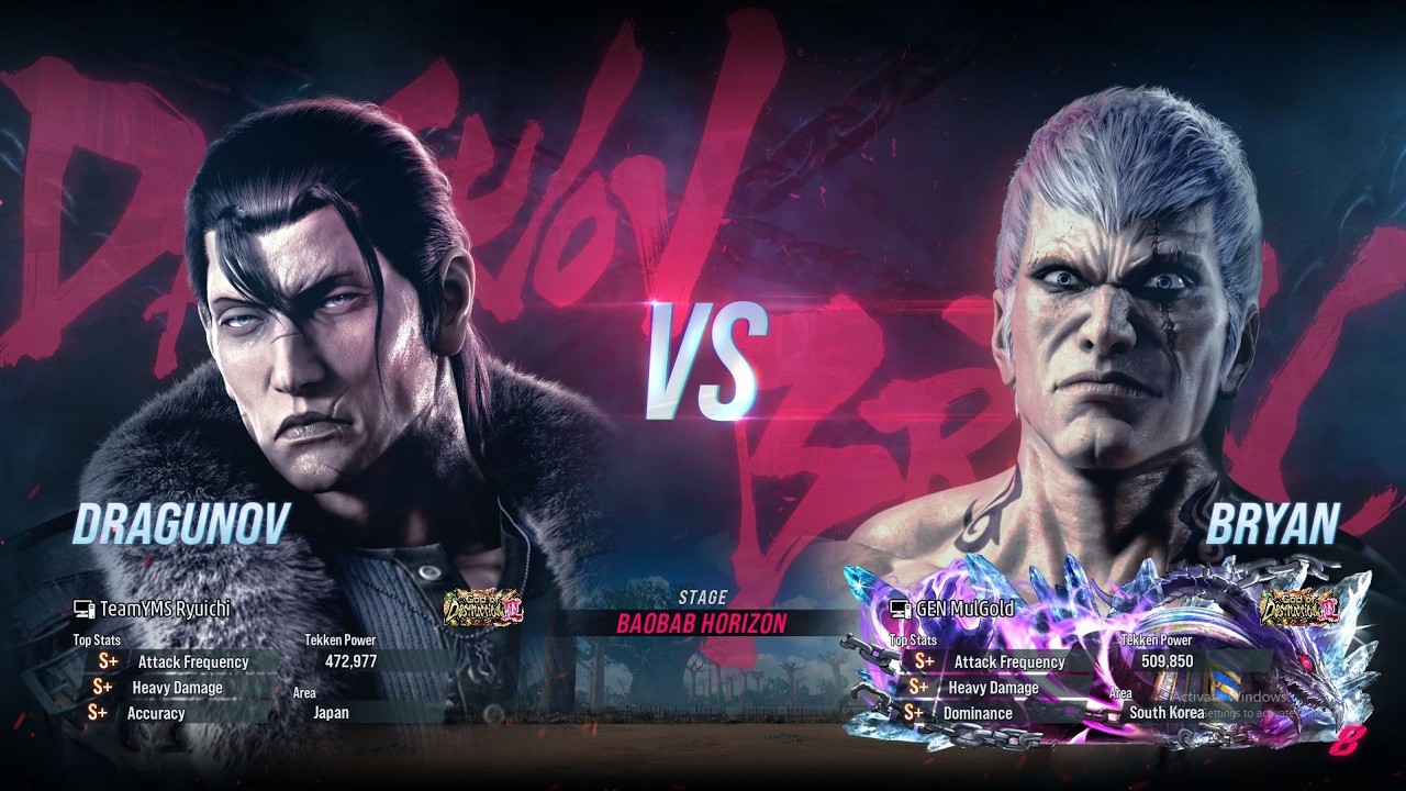 T8 🔥 RYUICHI (Dragunov) vs MULGOLD (Bryan) 🔥 Tekken 8 High Level Gameplay