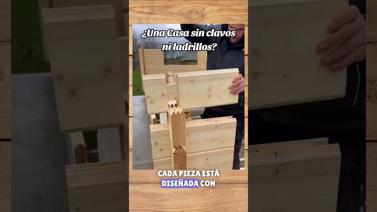 Construcci&oacute;n de una casa sin clavos, sin ladrillos y sin cemento