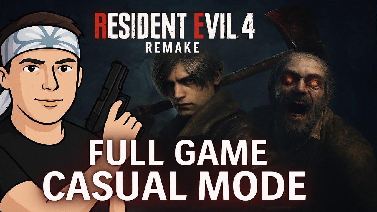 Resident Evil 4 Remake &ndash; Full Game Casual Mode Playthrough (All Weapons Fun!)