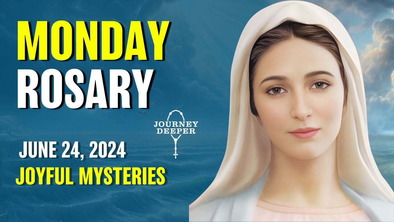 Monday Rosary ❤️ Joyful Mysteries of the Rosary ❤️ June 24, 2024 VIRTUAL ROSARY