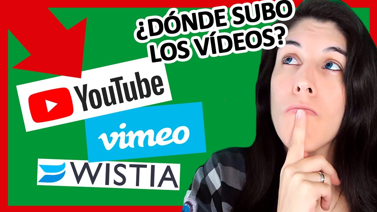 Dónde subir los vídeos de mi CURSO [YouTube vs Vimeo vs Wistia]