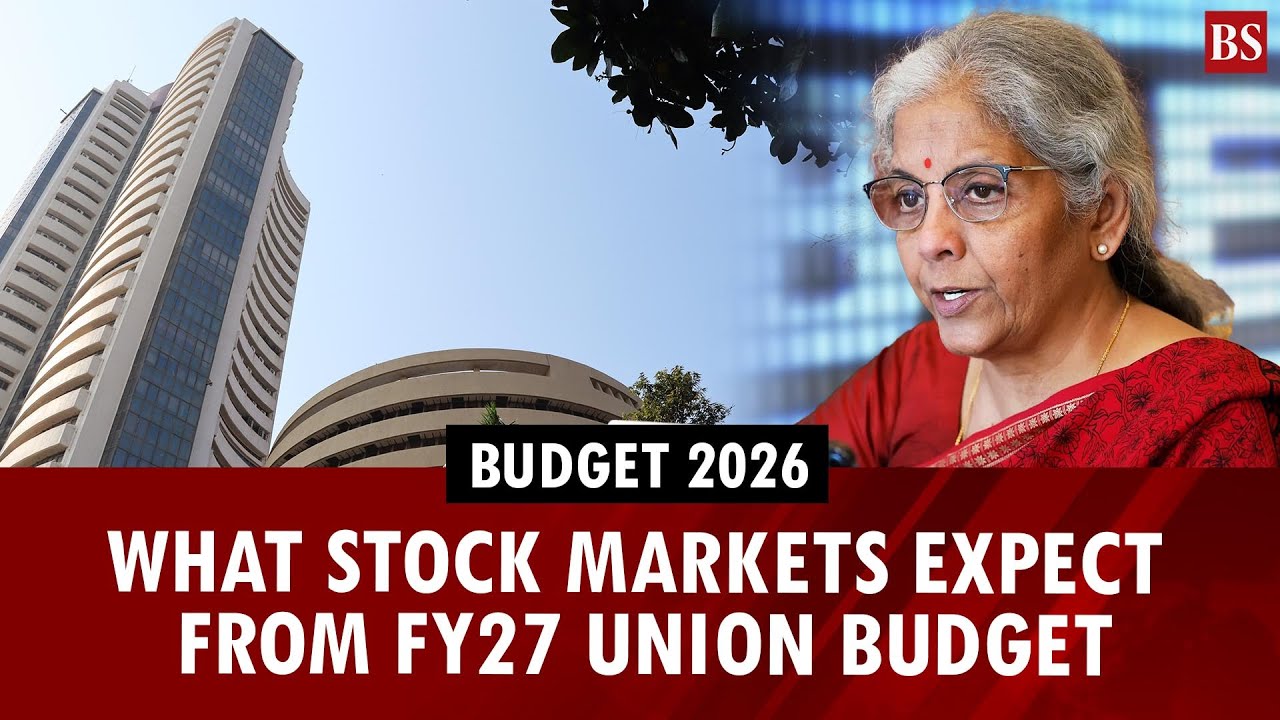Budget 2026: What stock markets expect from FY27 Union Budget | Stock market news 