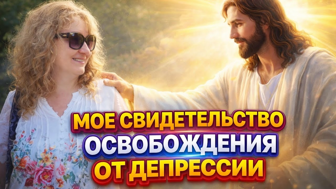 Мое личное свидетельство освобождения от депрессии 