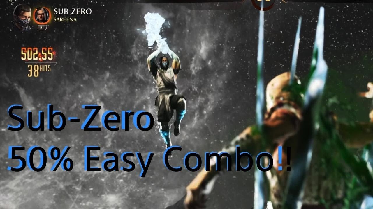 Sub-Zero 50% (47% before Fatal) Combo