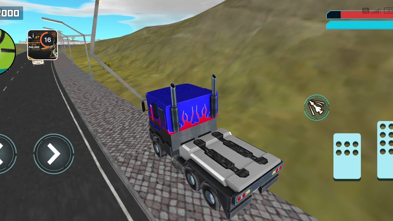 Cartoon game 🎮 🎮 🎮 🎮 🎮 Robot banne wala 🚛 driver 