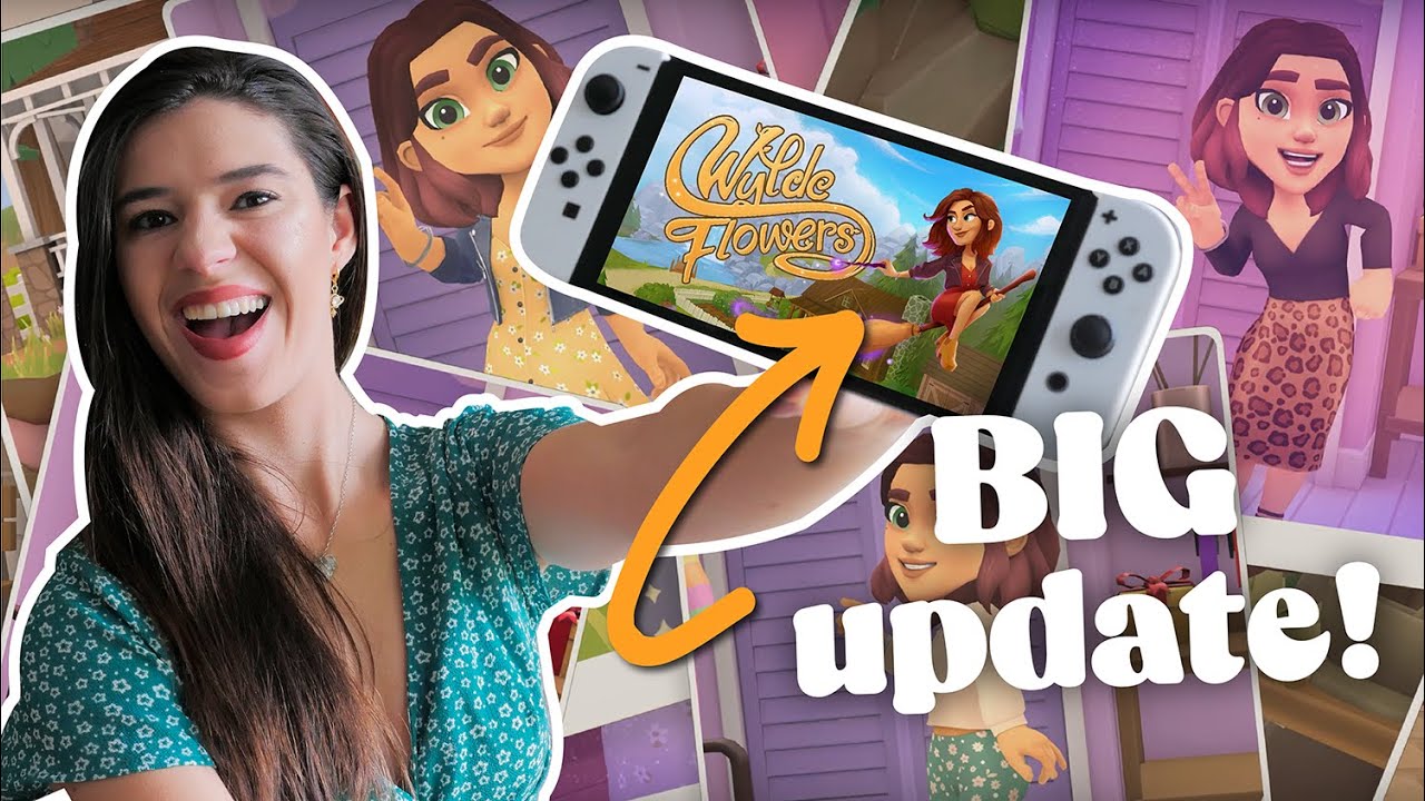Wylde Flowers just got a HUGE Update | Cozy Witchy farm sim on Switch, Steam & Apple Arcade