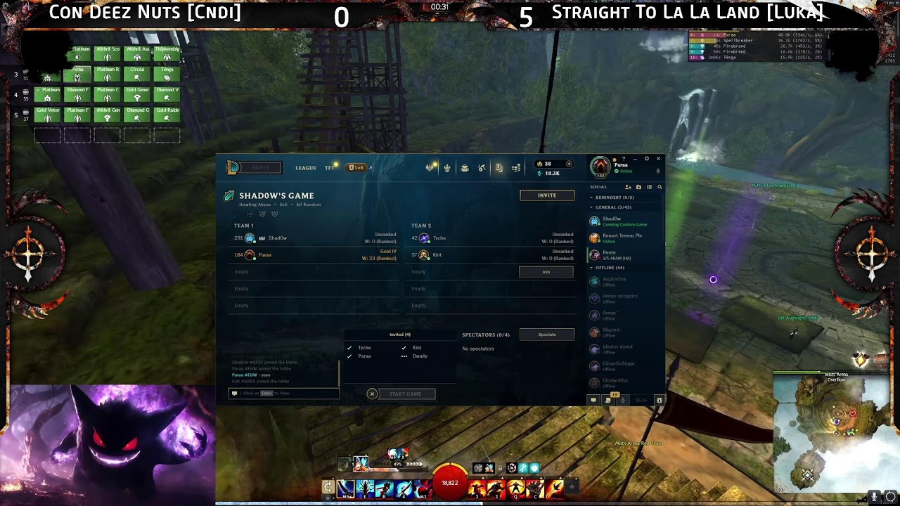 Zaishen EU Draft Tournament - GW2