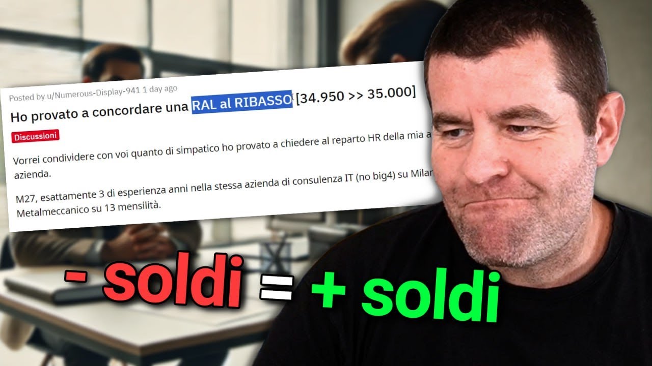 In italia si deve guadagnare di meno per guadagnare di più