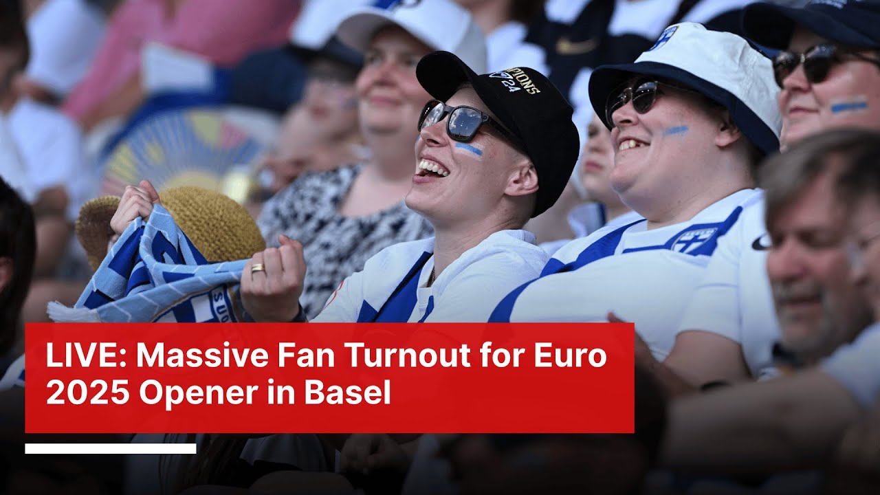 Euro 2025 LIVE | Basel Buzz: Fans Gather for Switzerland vs Norway | AD1Z