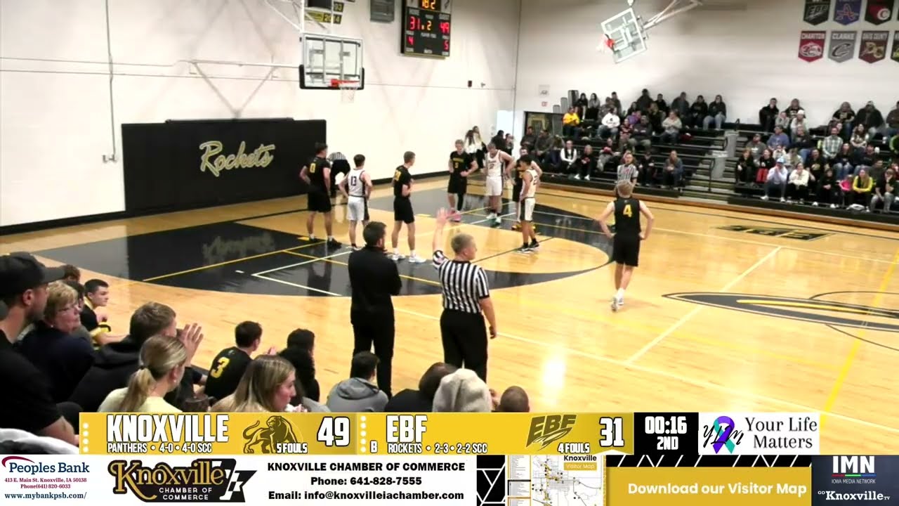 Dewayne Cook Broadcasting, Knoxville Boys Basketball @ EBF