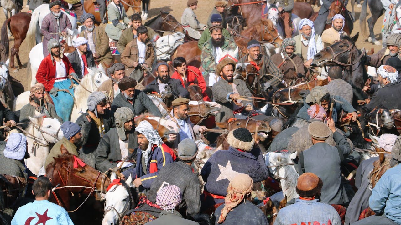 مسابقه بزکشی ولایت تخار ولسوالی خواجه بهاوالدینuzkashi Afghanistan TAKHAR khwaja bahaddin