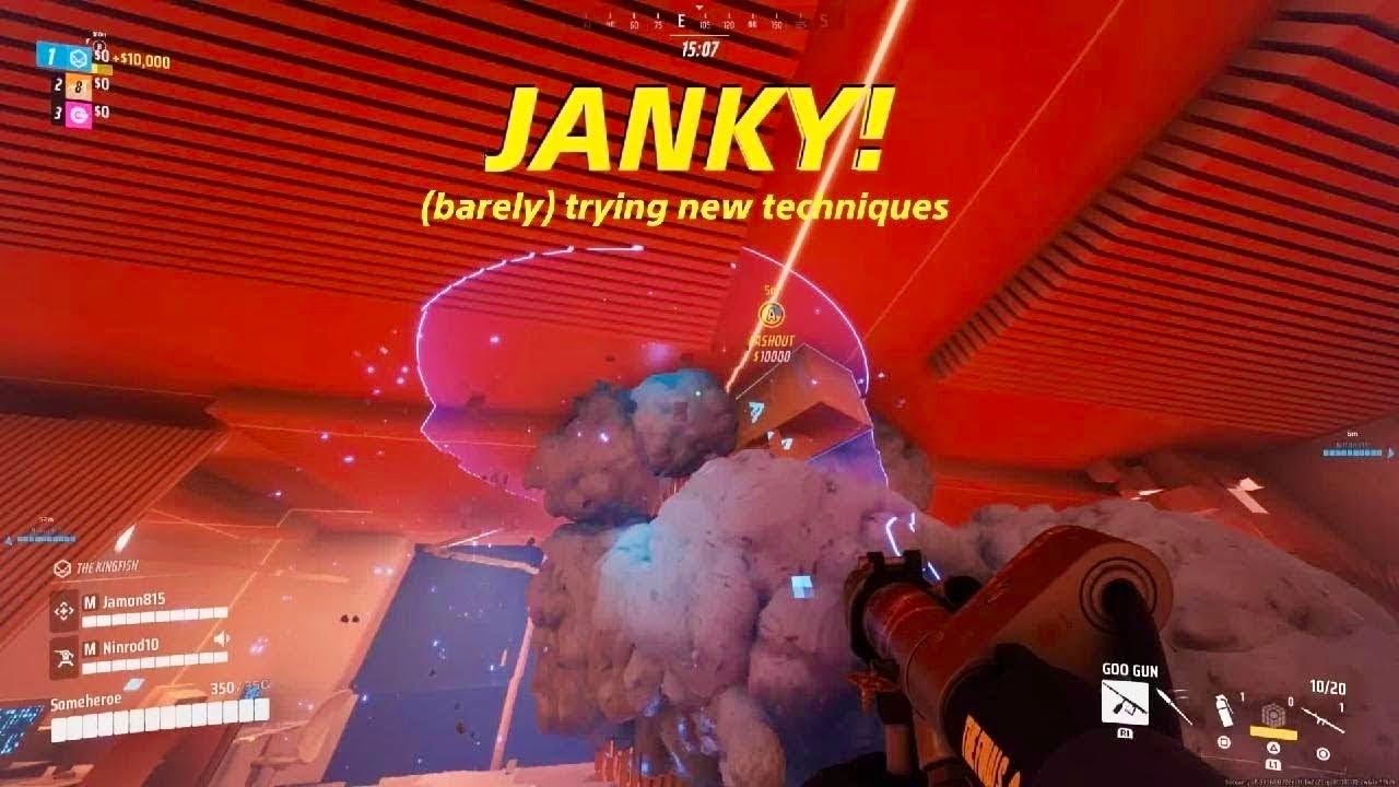 Trying Spear ANTI-GRAVITY cube and goo gun