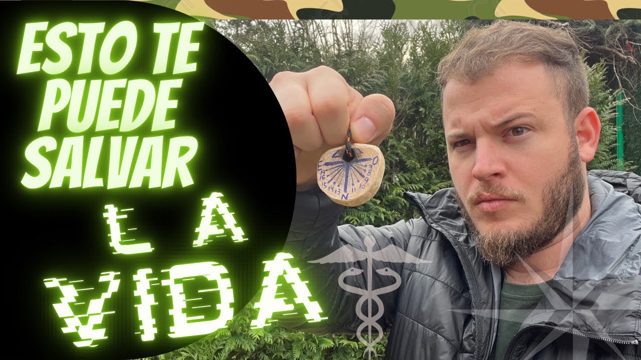🐺ESTO te PUEDE salvar LA VIDA ⭐️UTILÍZALO‼️Reloj / Brújula SOLAR /solar WATCH COMPASS 🧭