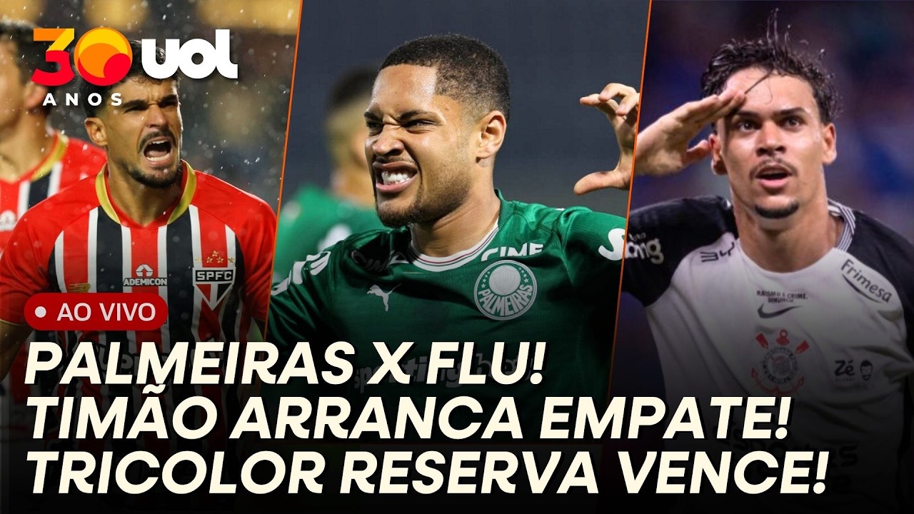 PALMEIRAS X FLUMINENSE: FIM DE PAPO! CORINTHIANS ARRANCA EMPATE DO CRUZEIRO! SÃO PAULO VENCEO COXA!