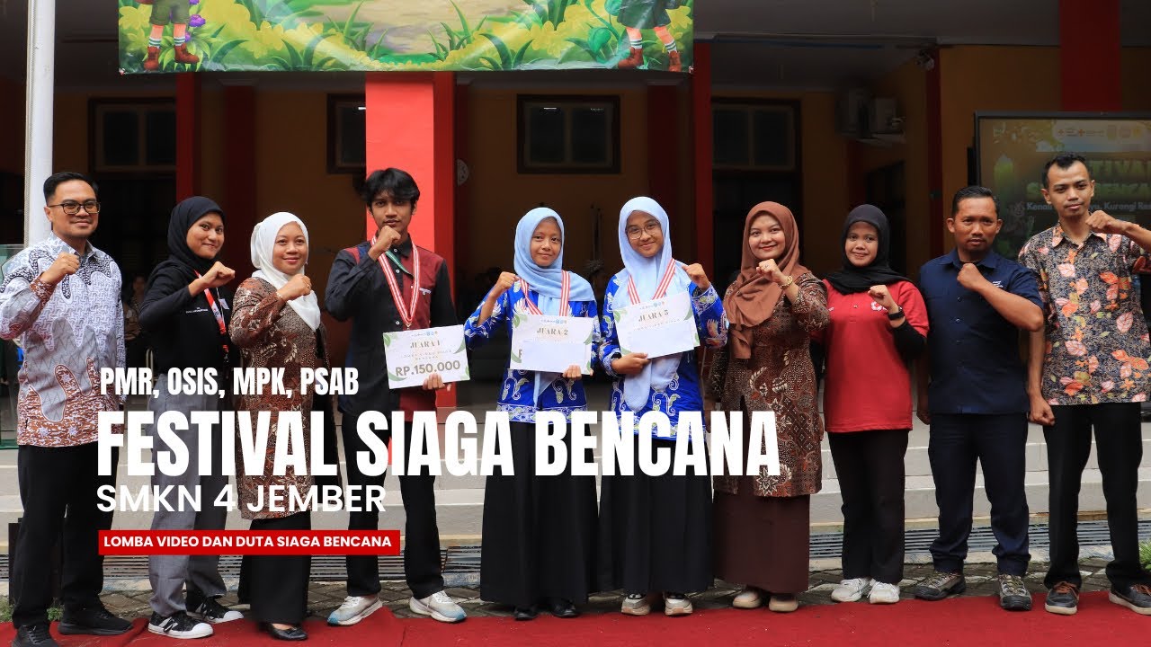 LIVE: FESTIVAL SIAGA BENCANA SMKN 4 JEMBER 2026 PART #2