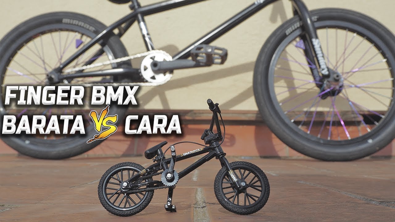 FINGER BMX DE 2€ vs 50€ - Compro una finger bmx identica a mi bmx + finger skate PRO