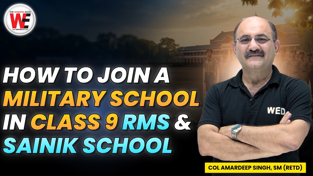 How to Join a Military School in Class 9th | Sainik School and RMS Class 9
