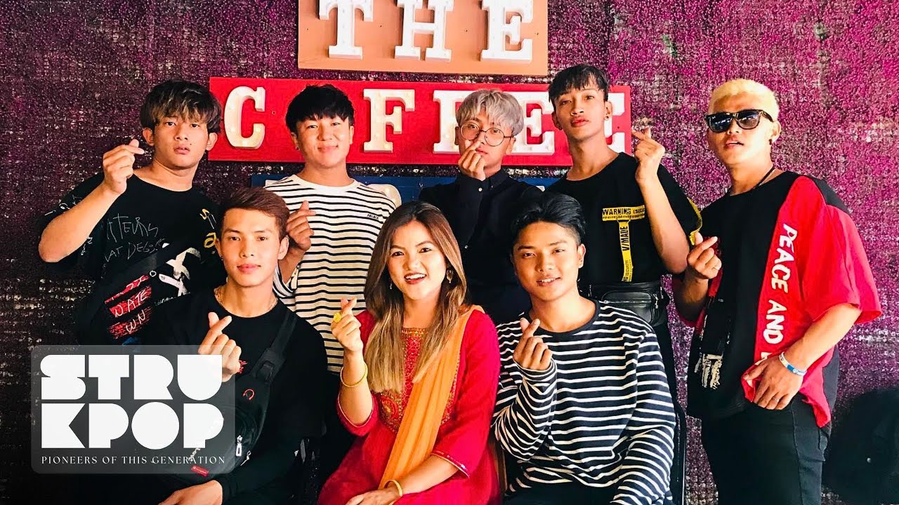 BTS 방탄소년단 (Boy With Luv) | STRUKPOP | Performance At Eyeplex Mall | Nepal | 6 people ver