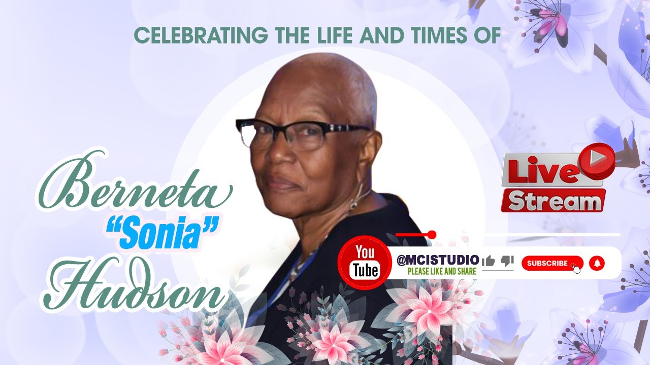 Celebrating the life and times of:
Berneta "Sonia" Hudson
Thursday, January 29th, 2026