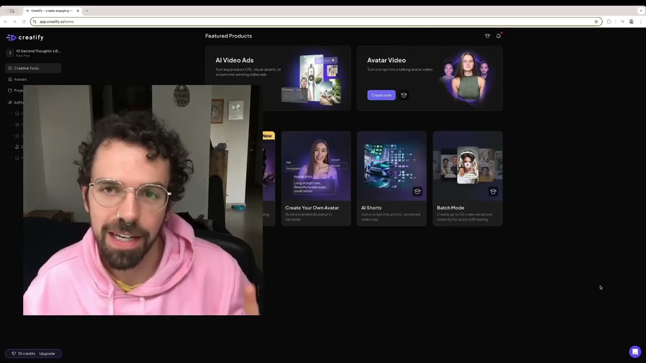 De Link para Venda: Como Criar Vídeos de Produtos com IA (Creatify)