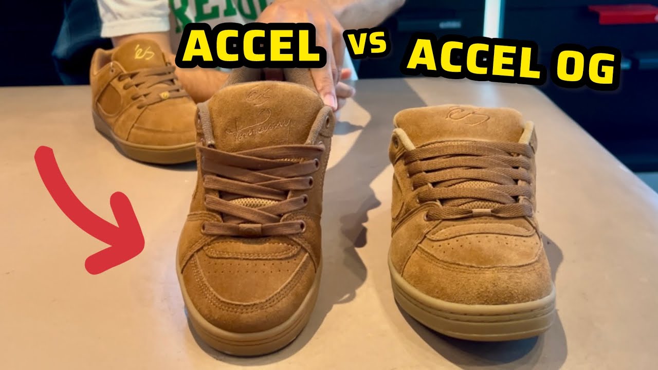 @esskateboarding  eS Shoes: Accel VS Accel OG Difference + Skate Shoe History