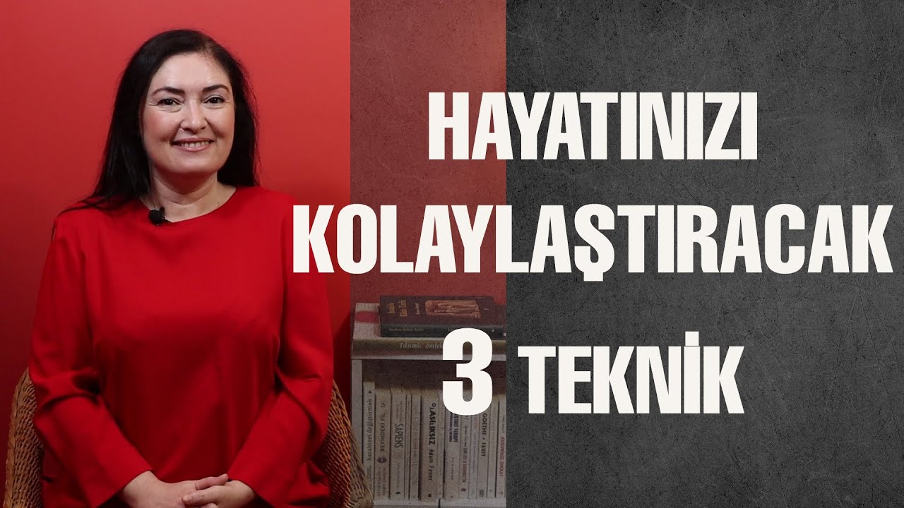 Hayatınızı Kolaylaştıracak 3 Teknik. 3 Sandalye, İdeal Ben ve Yaşam Çarkı.