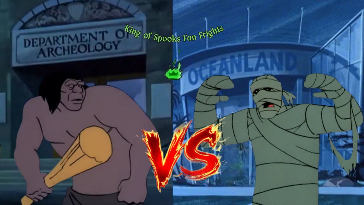 King of Spooks: Fan Fright #1 | The Mummy of Ankha vs The Caveman (Scooby-Doo Classic Monsters)